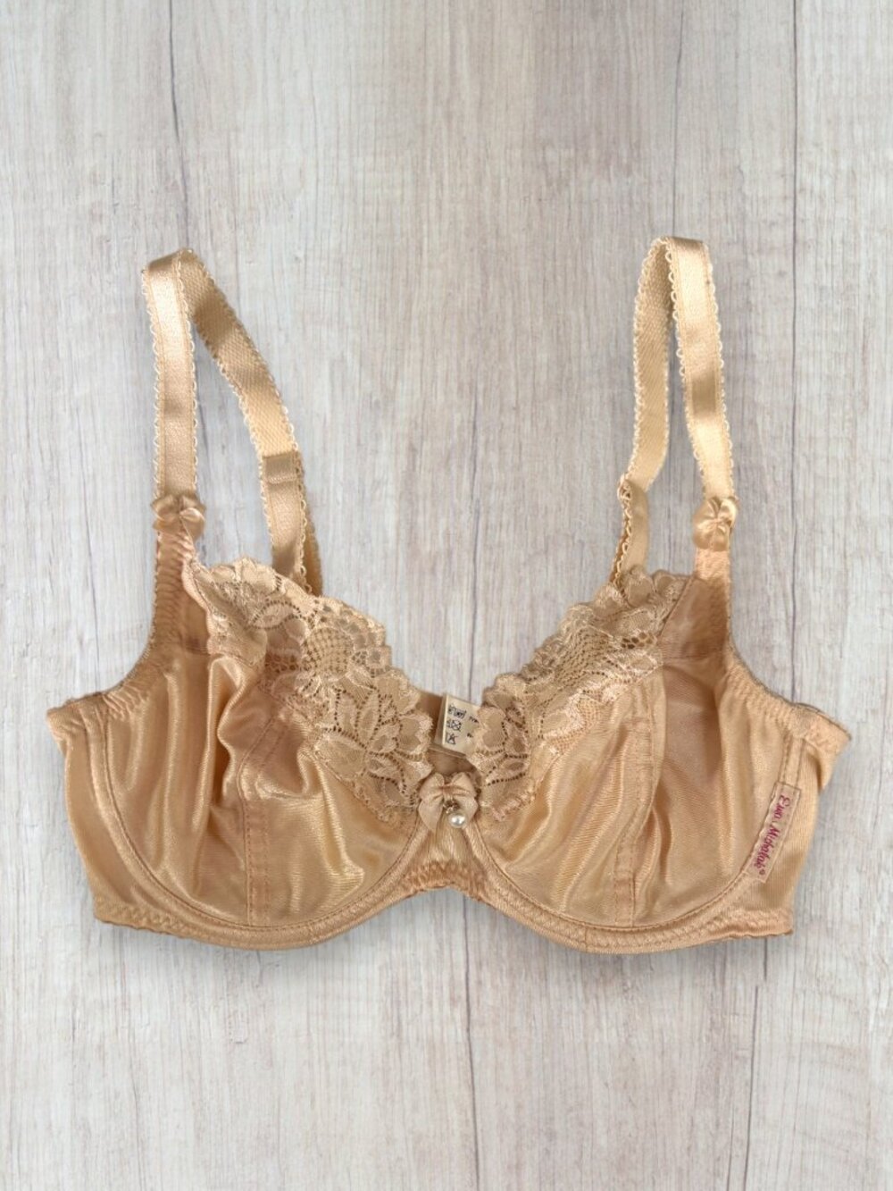 Ewa Michalak 70DD 32DD Clara Lace Underwire Bra Beige Handmade Poland